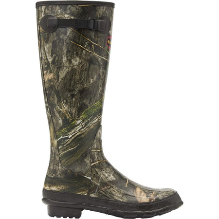 LaCrosse Grange 18" ZXT Rubber Hunting Boot Mossy Oak Country DNA Size 12