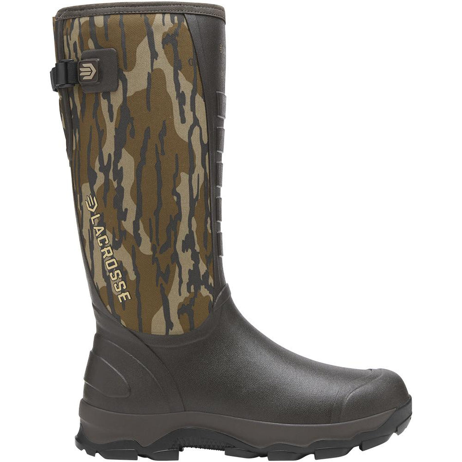 LaCrosse Men's 16'' Alpha Lite II Snake Hunting Boot Mossy Oak Original Bottomland Sz 12