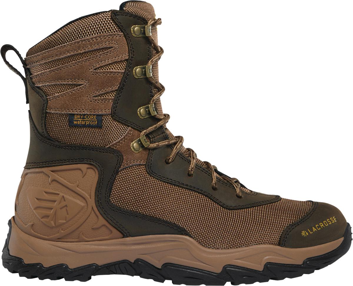 LaCrosse Windrose 8" Brown Lace-Up Boot Size 8
