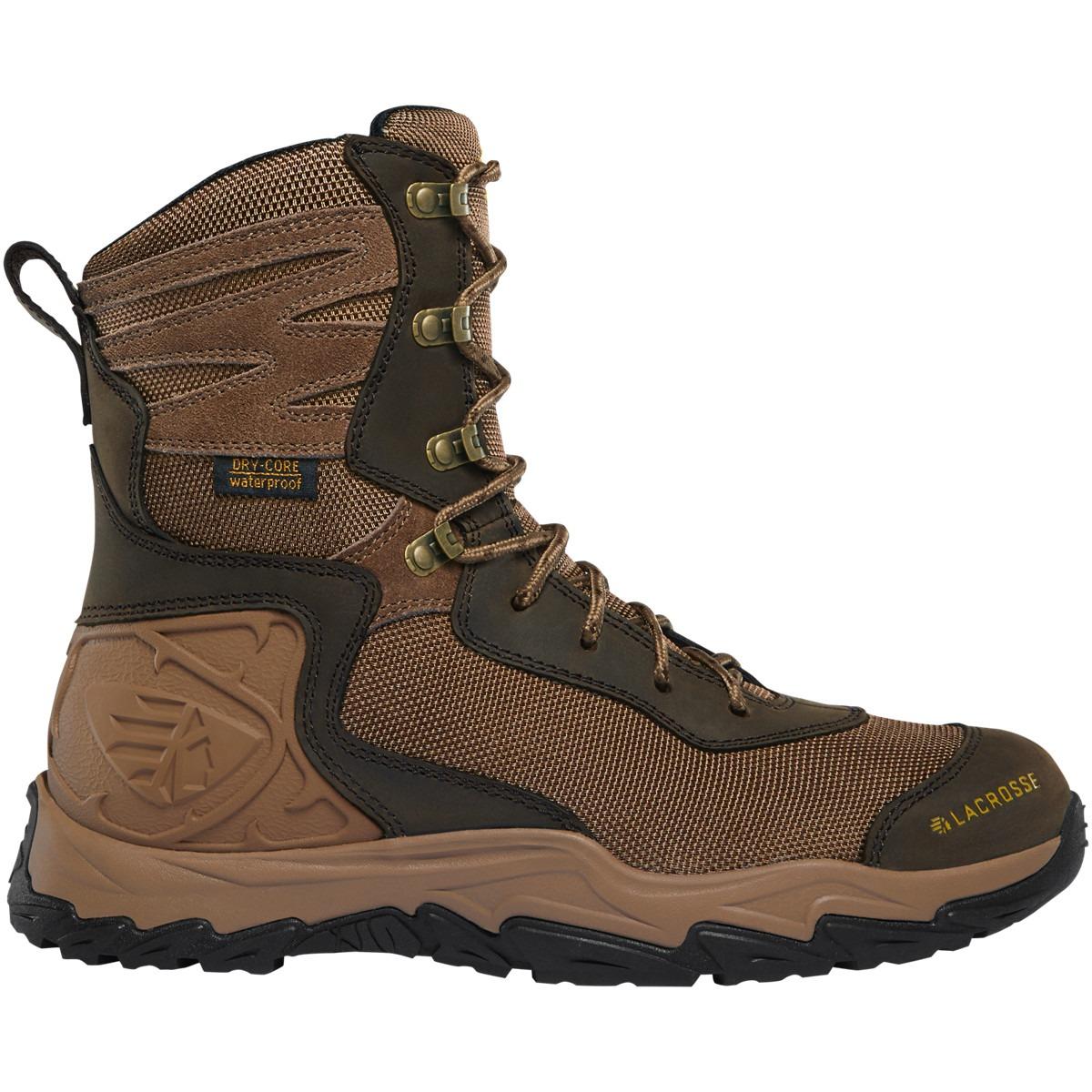 LaCrosse Windrose 8" Brown Lace-Up Boot Size 9