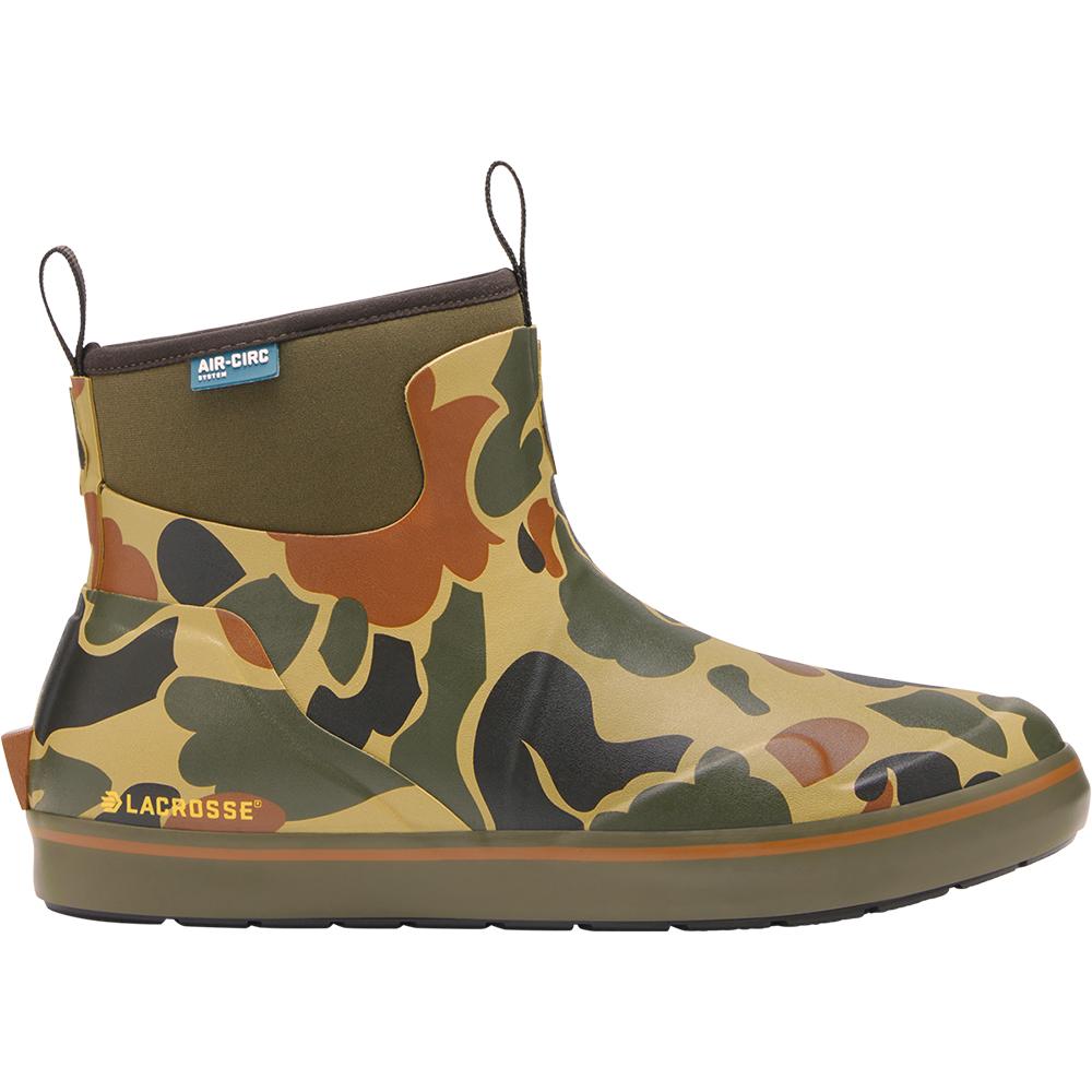 Men's LaCrosse Alpha Deck 6'' Boot in Hardwoods Duck Camo - Size 11M