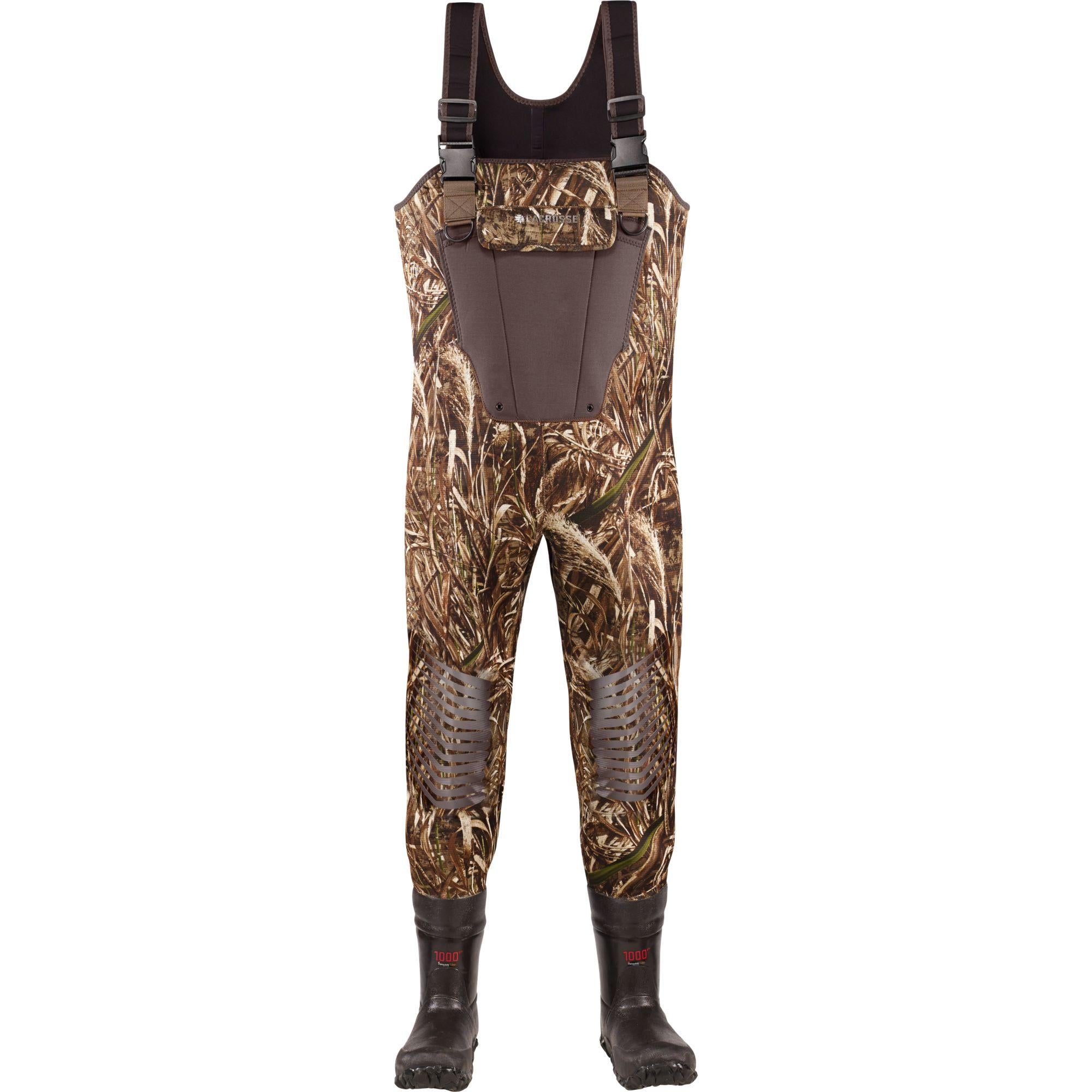 LaCrosse Mallard II Hunting Waders MAX-5 RealTree Camo 1000g Size 11