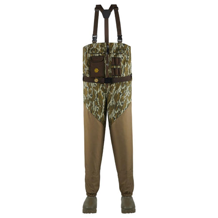 LaCrosse Alpha Agility Select Front-Zip Waders Mossy Oak Bottomland Size 8