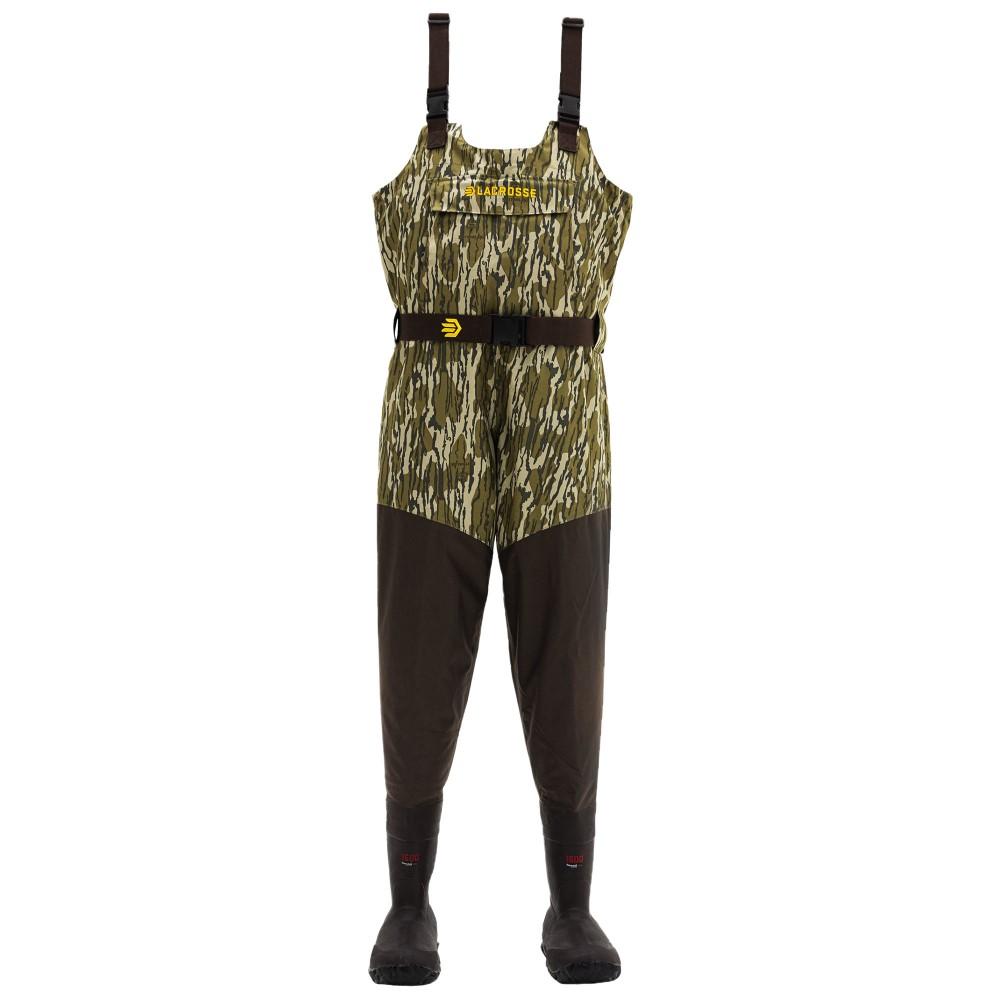 LaCrosse Wetlands II Insulated Waterfowl Waders 1600G Mossy Oak Bottomland Men's Size 8