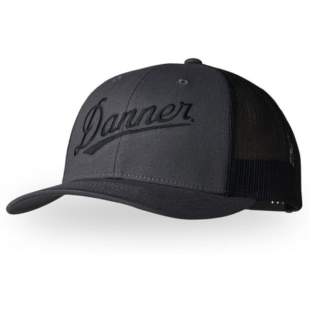 Danner Classic Embroidered Trucker Hat Black
