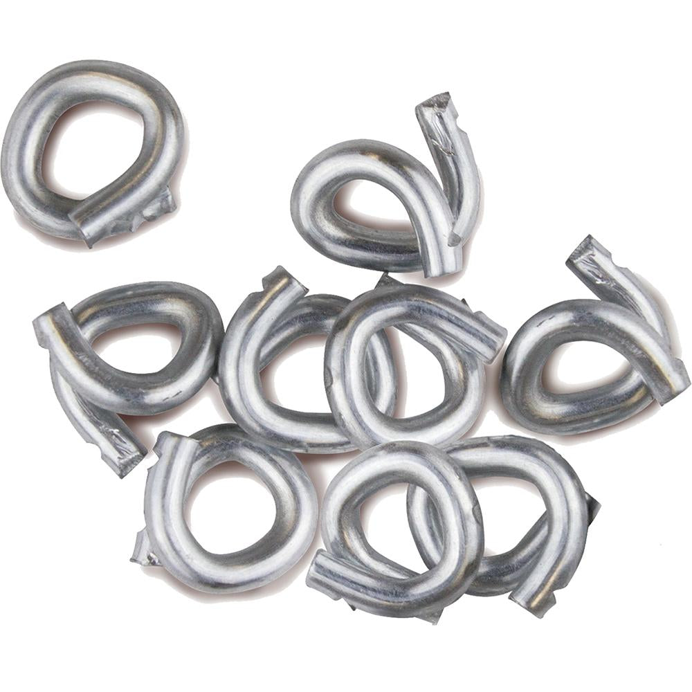 LEM Products Half Inch Hog Rings Bag and Casing Clamps 100 Pack