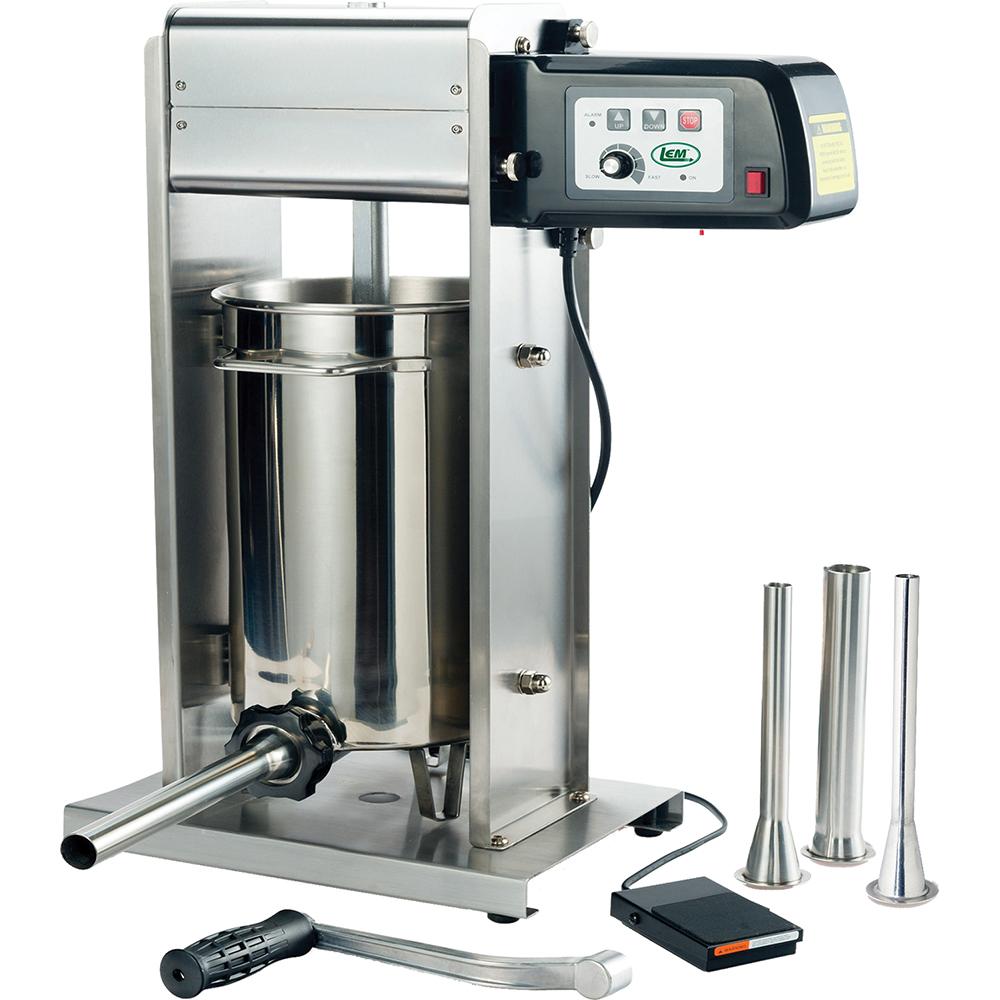 LEM Big Bite Motorized Sausage Stuffing Machine - 30 lb.