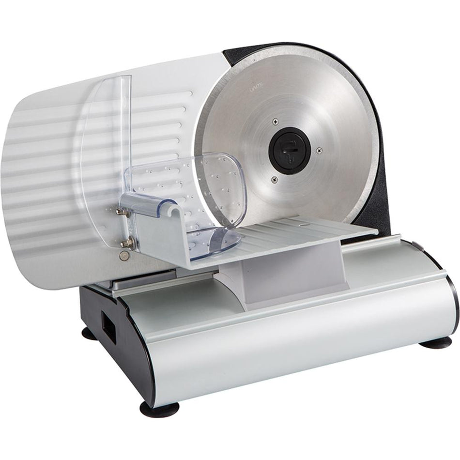 LEM Mighty Bite 8.5" Belt Driven Home Meat Slicer Serrated and Straight Blades
