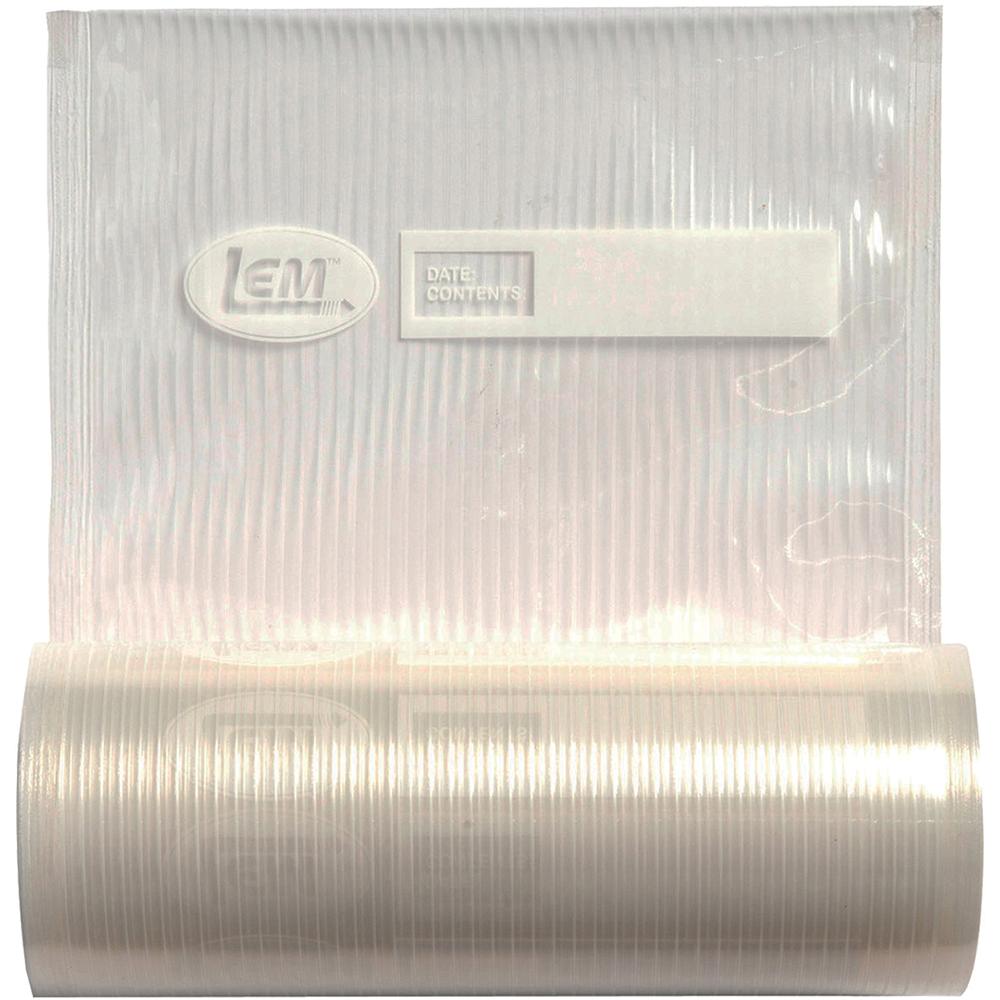LEM MaxVac Parallel Channel Vacuum Seal Roll 11" x 16' 2-Roll Pack
