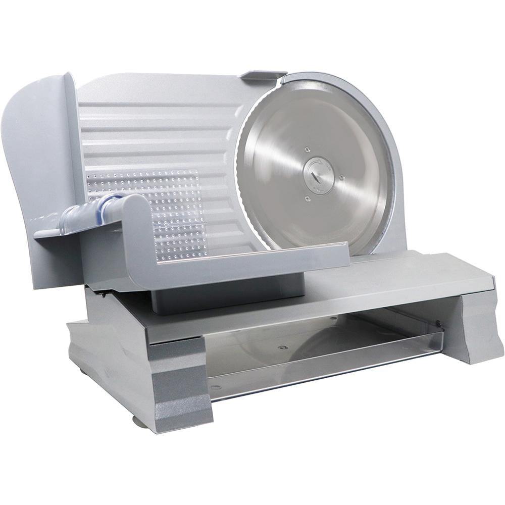 LEM 8.5" Meat Slicer with Pulse Function and Aluminum Housing