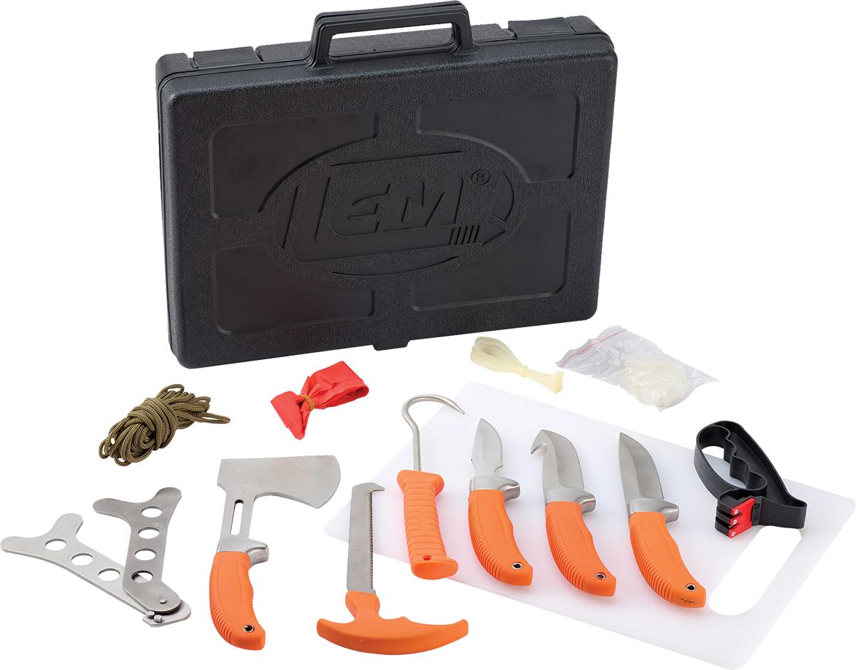 LEM Products Field Dressing Knife Kit with Bone Saw and Cutting Board