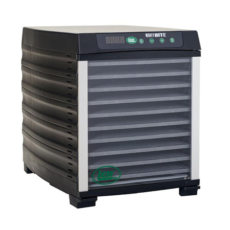 LEM MightyBite 10 Tray Plastic Dehydrator with 24-Hour Timer