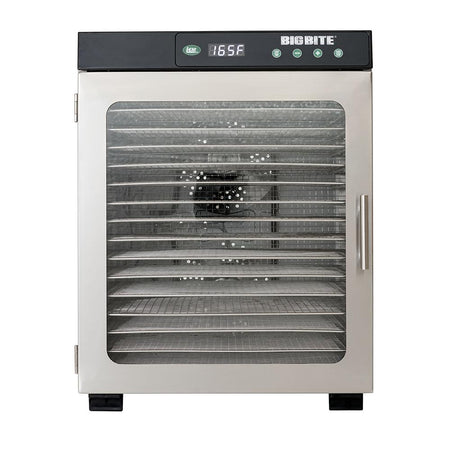 LEM BigBite 16-Tray Digital Stainless Steel Jerky Dehydrator