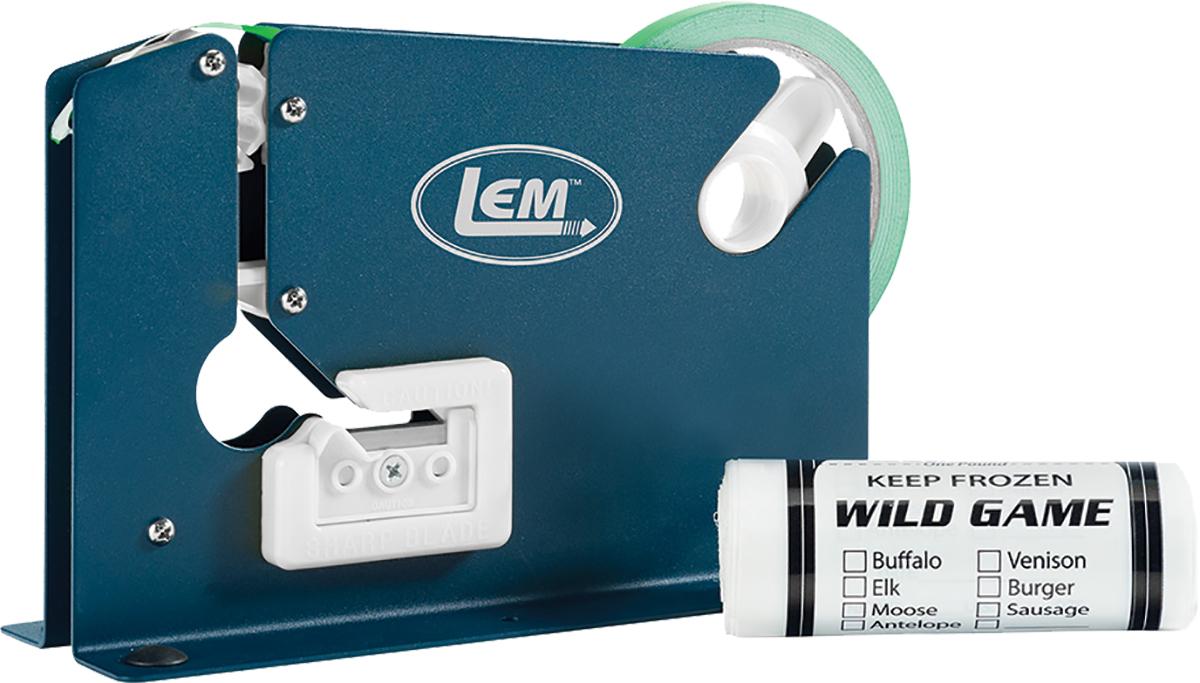 LEM Products Wild Game Ground Meat Packaging Kit - Poly Tape and Bags Included