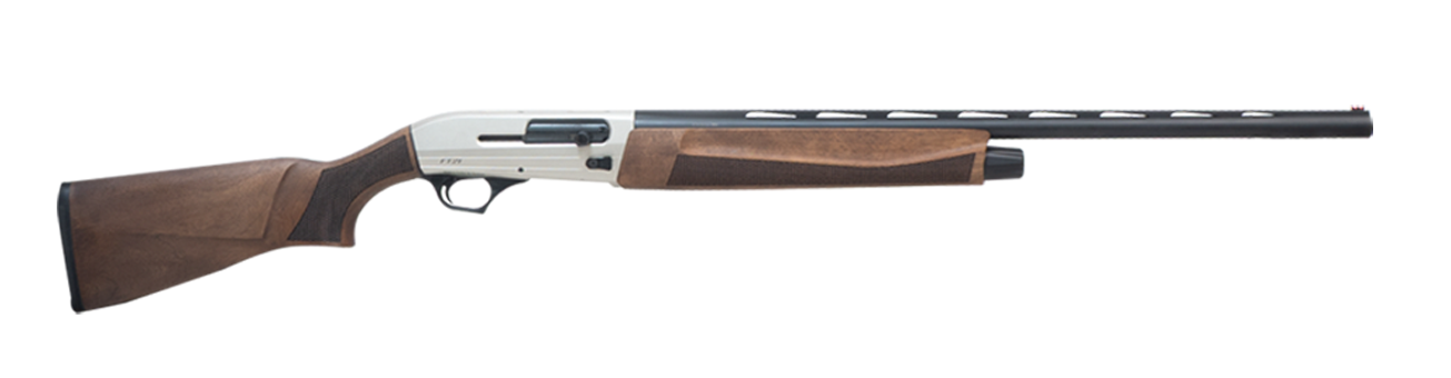Pointer FT21W20 Field Tek FT21 20 Gauge Semi-Auto 3" 5+1 28" Black Vent Rib Barrel, Black Aluminum Receiver, Fixed Walnut Stock