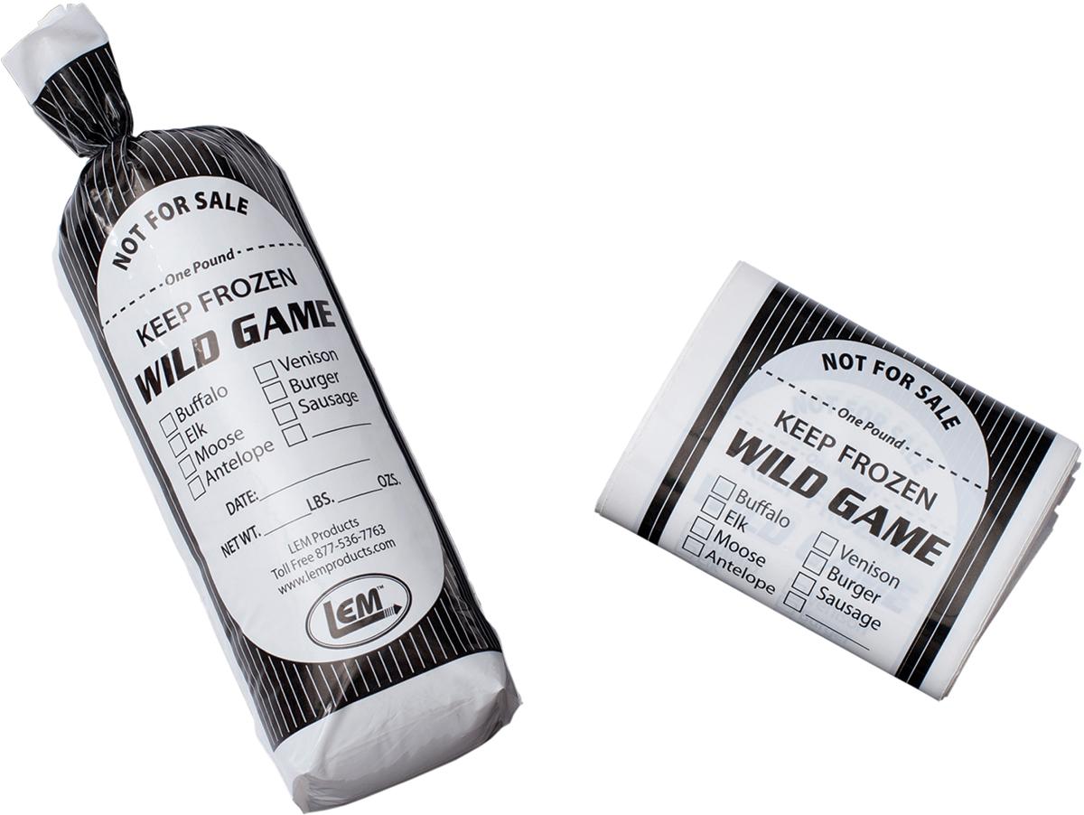 LEM Products Wild Game Storage Bags 1 Pound 25/ct