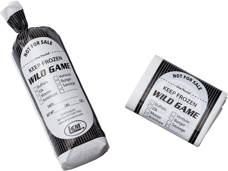 LEM Products Wild Game Storage Bags 1 Pound 25/ct