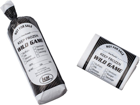 LEM Products 2 lb. Opaque Wild Game Bags 25/pk