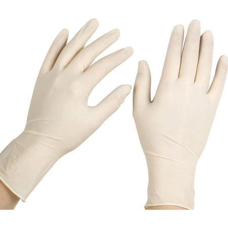 LEM Products Deer Processing Latex Gloves Powdered Interior 5/pr