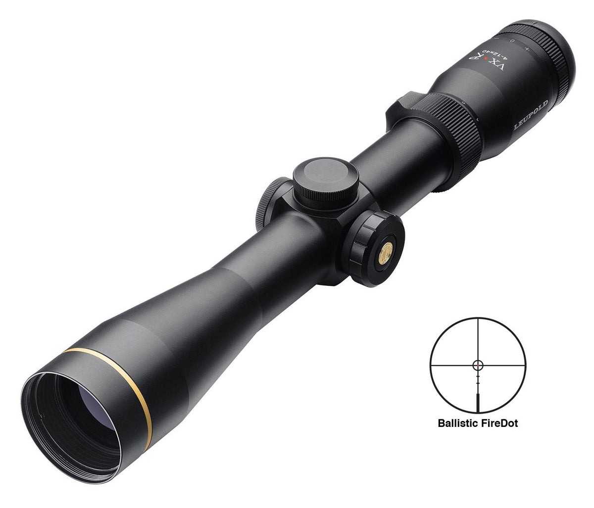 Blemished Leupold VX-R Rifle Scope 4-12x40mm Matte Finish Ballistic FireDot