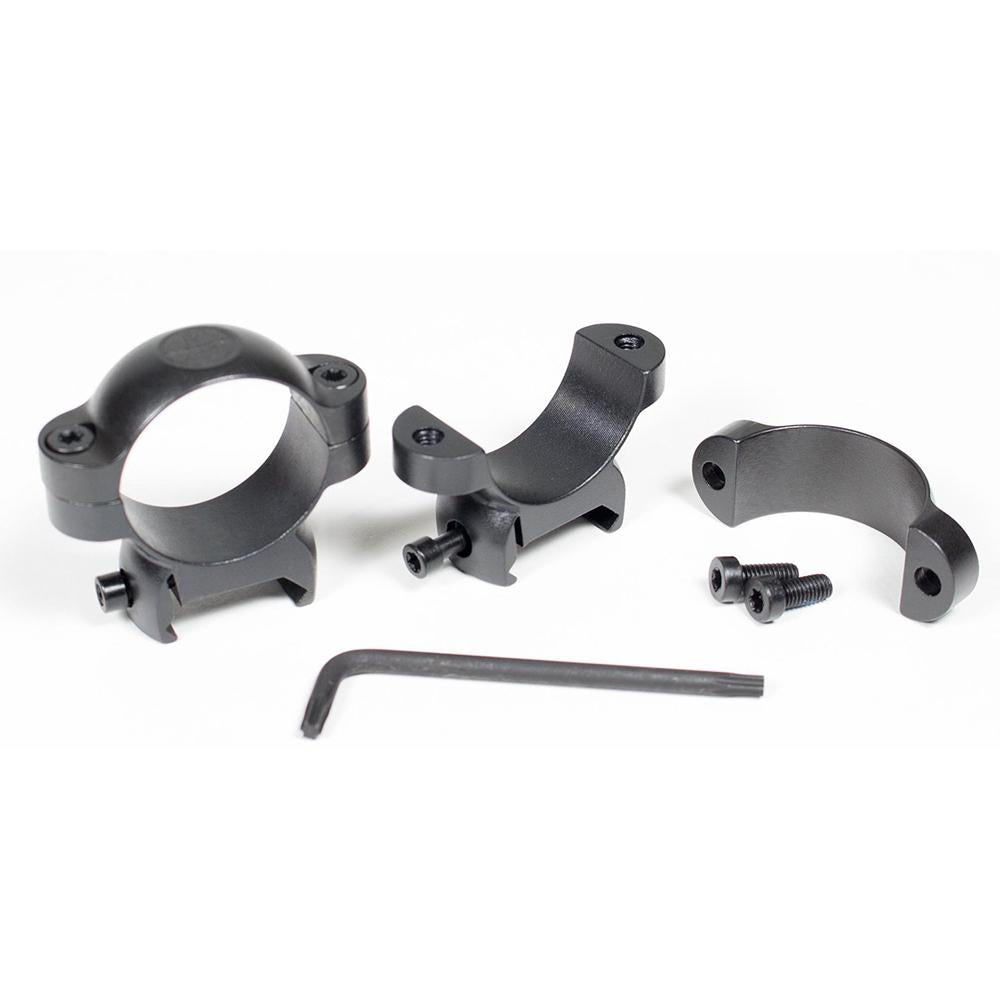 Leupold 1" High Matte LRW Cross-Slot Steel Scope Rings 2-Piece