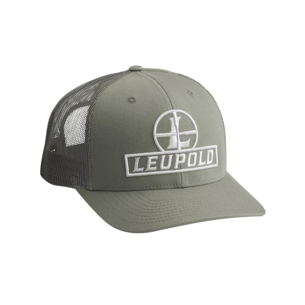 Leupold Reticle Adjustable Trucker Hat Loden Green