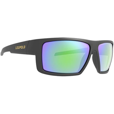 Leupold Switchback Matte Black Frame Emerald Mirror Lens Shooting Glasses
