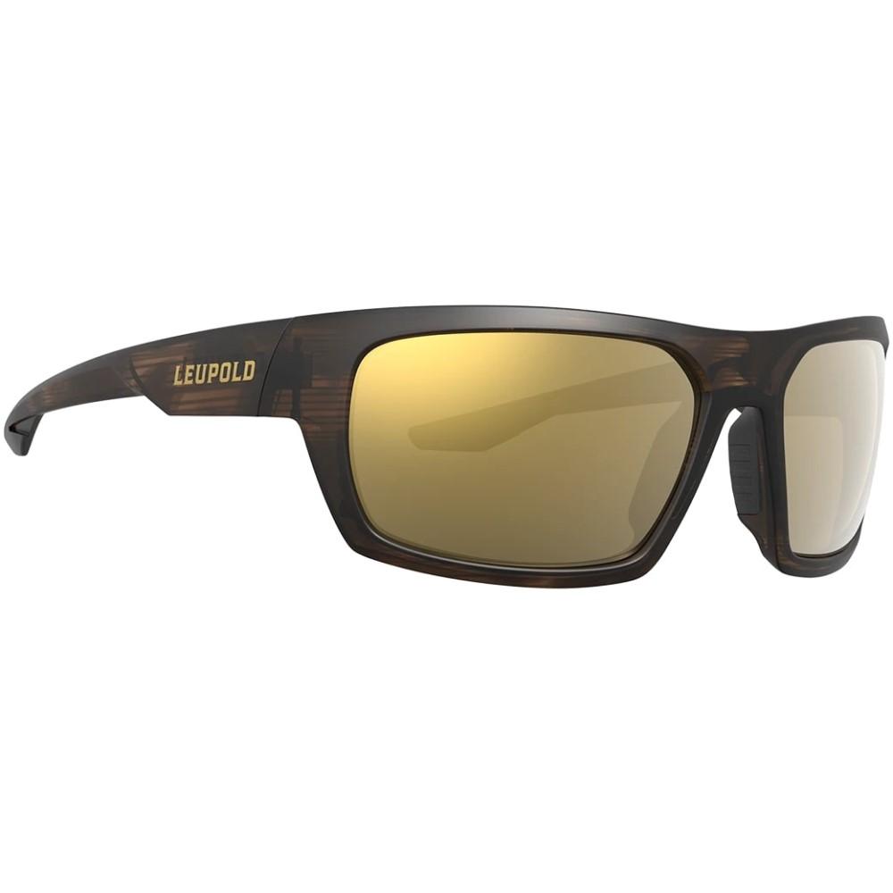 Leupold Packout ANSI Z87.1+ Shooting Glasses Matte Tortoise with Bronze Mirror