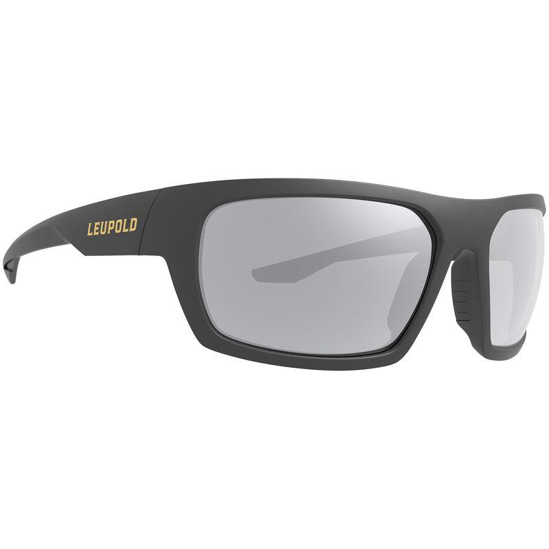 Leupold Packout Sunglasses Matte Black with Shadow Grey Flash Lenses