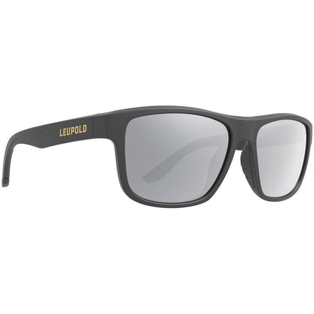 Leupold Katmai In-Fused Polarized Sunglasses Matte Black Shadow Grey Flash