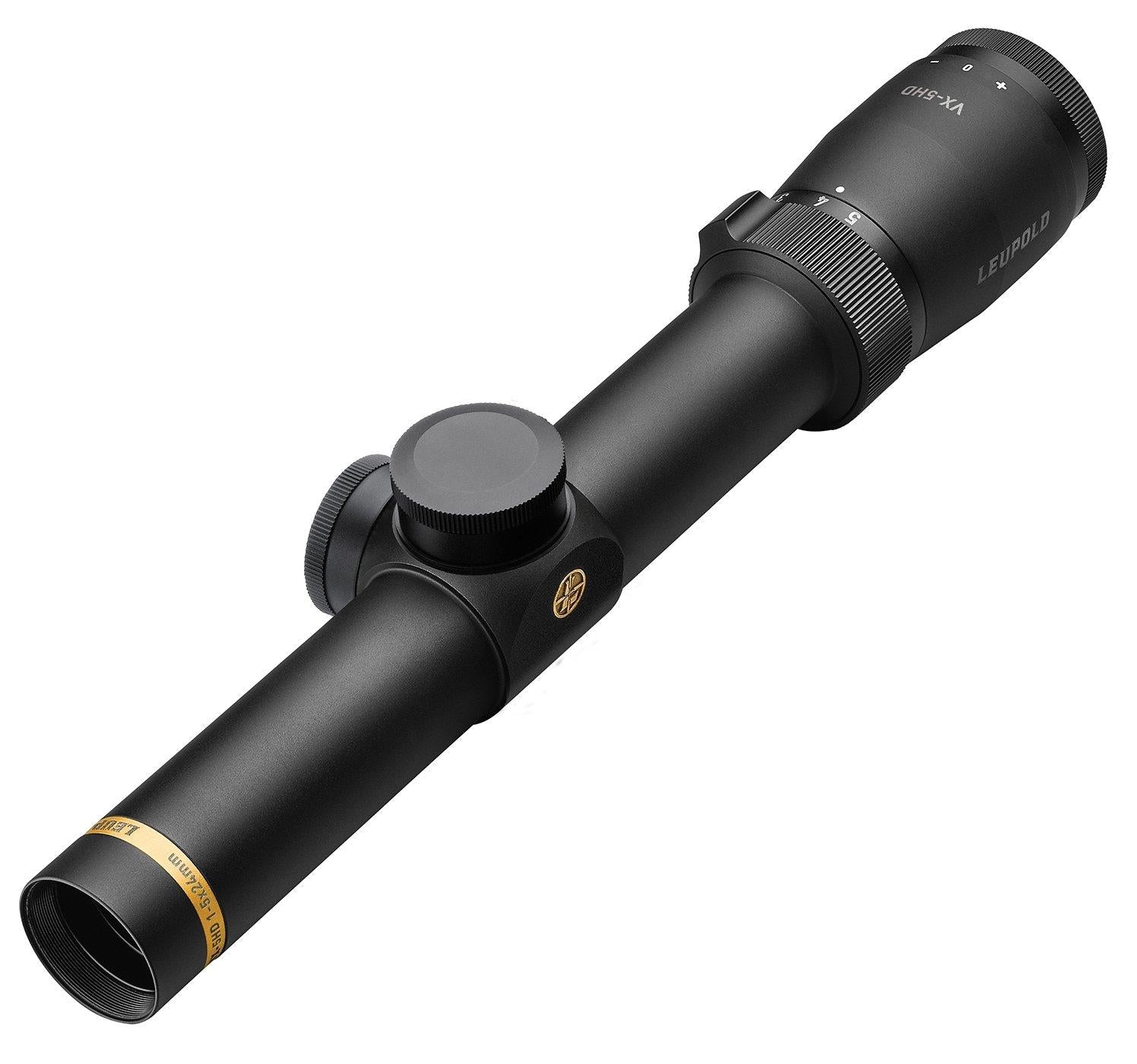 BLEMISHED Leupold VX-5HD 1-5x24 30mm Metric Illuminated FireDot 4 Fine Riflescope