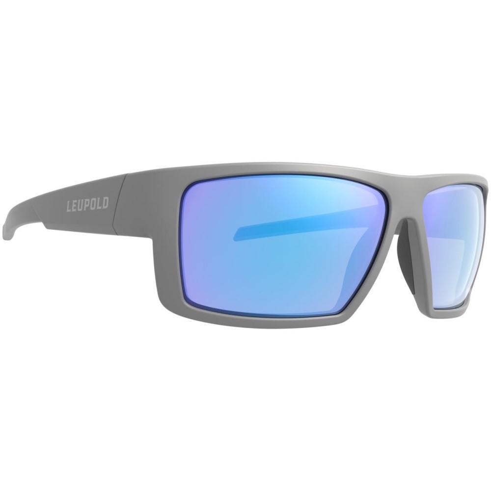 Leupold Switchback Matte Grey Frame Shooting Glasses Blue Mirror