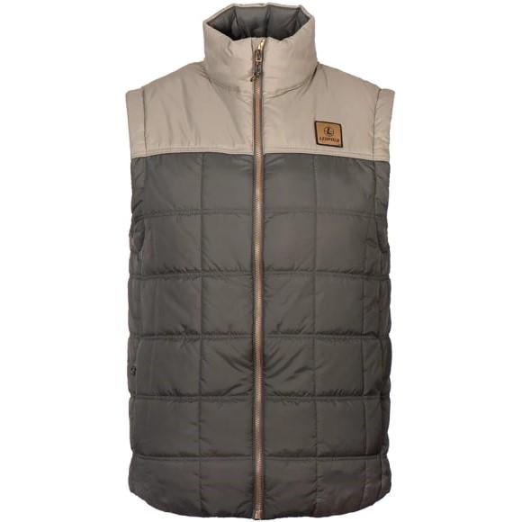 Leupold Santiam Insulated Hunting Vest Gunmetal Shadow Tan Size L Water-Resistant