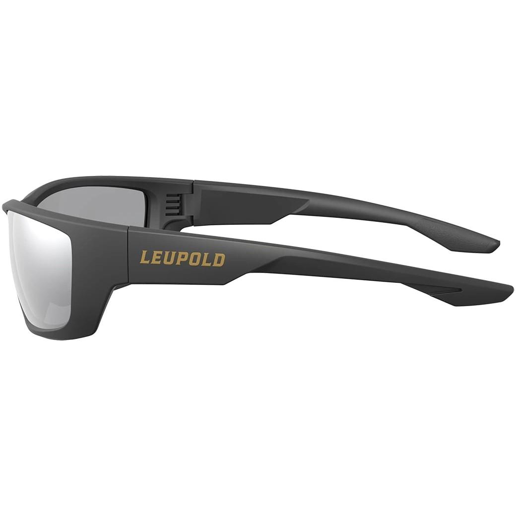 Leupold Cheyenne Sunglasses Black Matte Frame Shadow Gray Flash