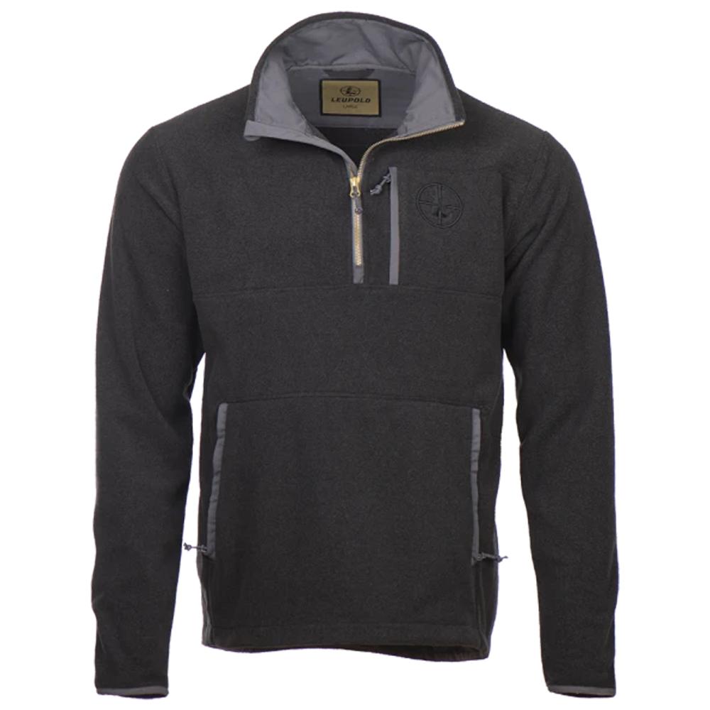 Leupold Make Ready 1/4 Zip Range Fleece Jacket Iron Gray Size L