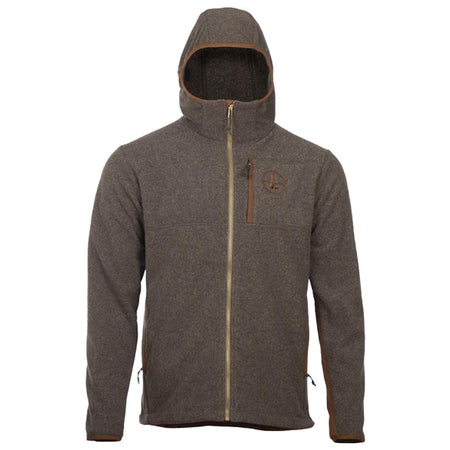 Leupold Make Ready Hooded Full Zip Fleece Jacket Ash Green Size XL