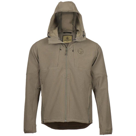Leupold Frost Trail Softshell Ash Green 2XL Hunting Jacket with Holster Access