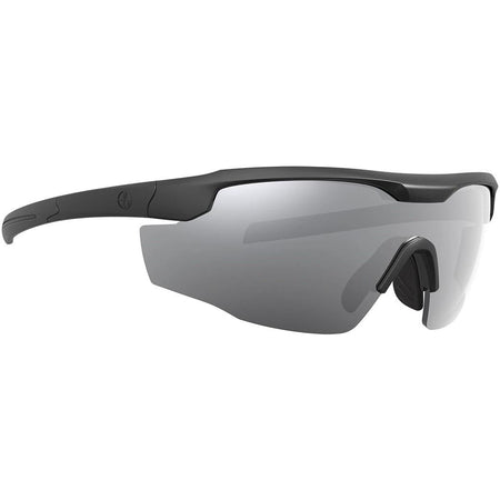 Leupold Sentinel Shooting Sunglasses Matte Black Shadow Grey Flash Lens