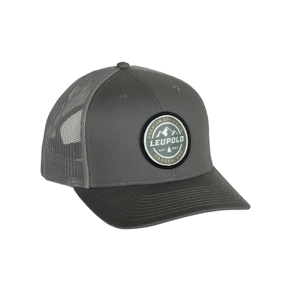Leupold Cascade Grey Snapback Trucker Hat