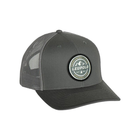 Leupold Cascade Grey Snapback Trucker Hat