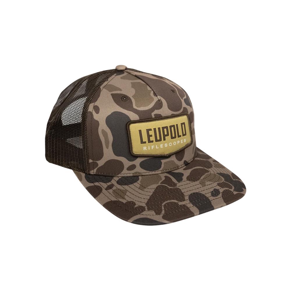 Leupold Duck Camo Brown Riflescopes Snapback Trucker Hat
