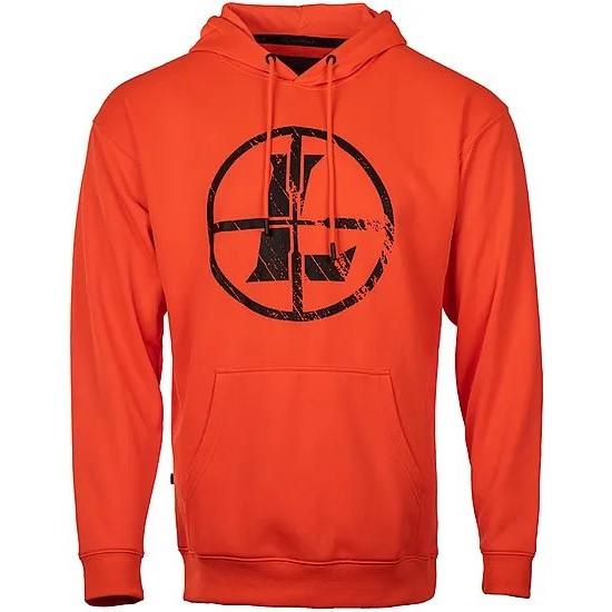 Leupold Distressed Reticle Performance Hunting Hoodie Blaze Orange XXL