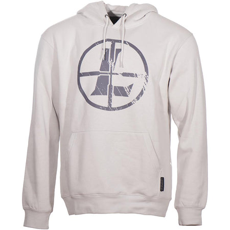 Leupold Iconic Logo Distressed Reticle Hoodie Bone S