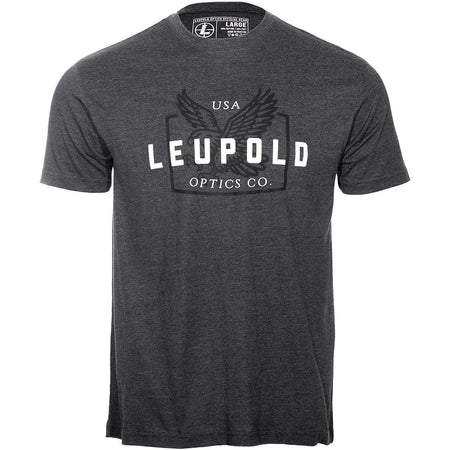 Leupold Eagle Tee Short Sleeve Charcoal Size 2XL