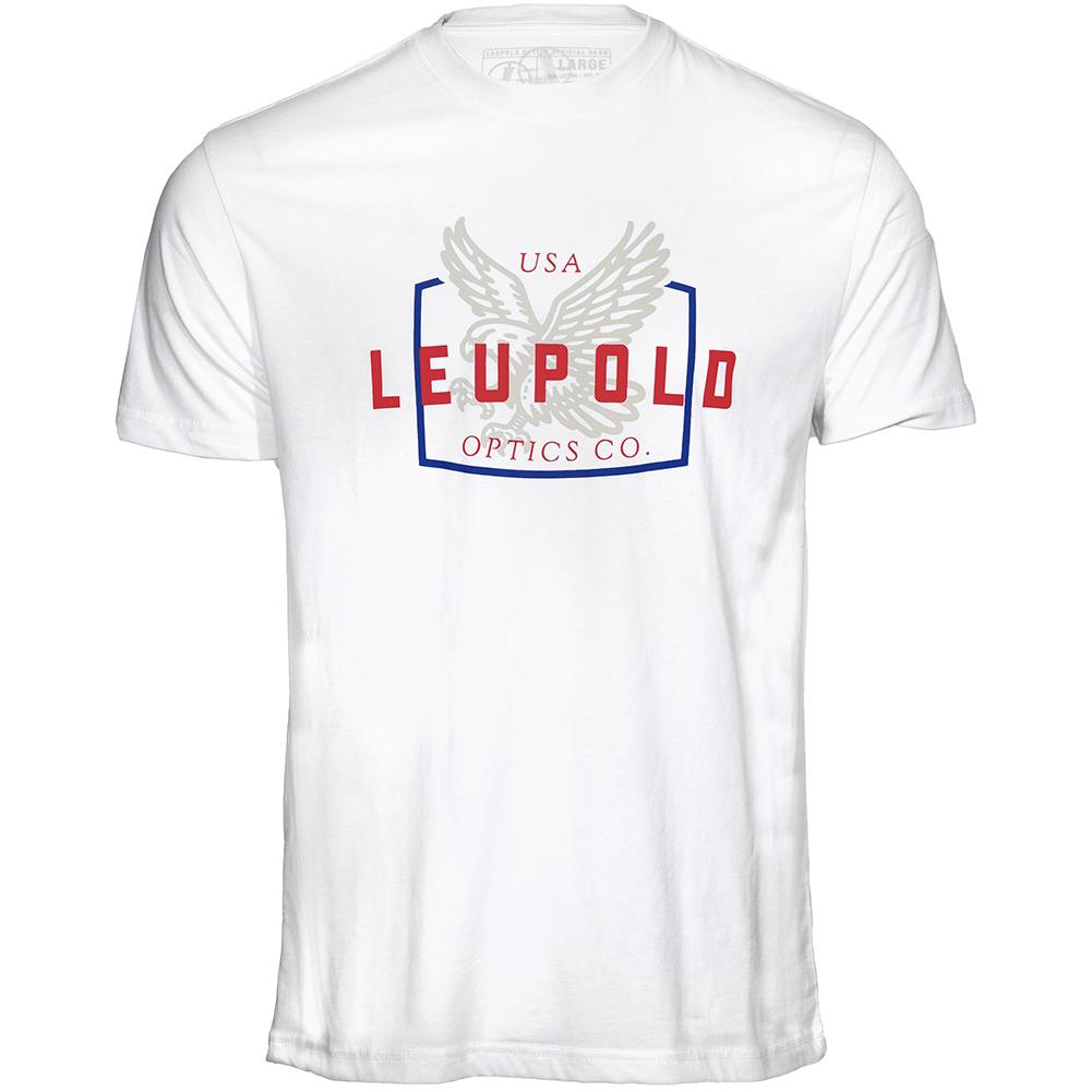 Leupold Eagle Logo Short Sleeve Shirt White XL