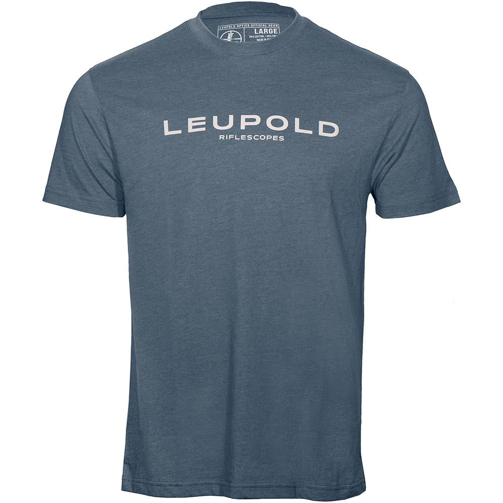 Leupold Riflescopes Branded Short Sleeve Tee Indigo XL