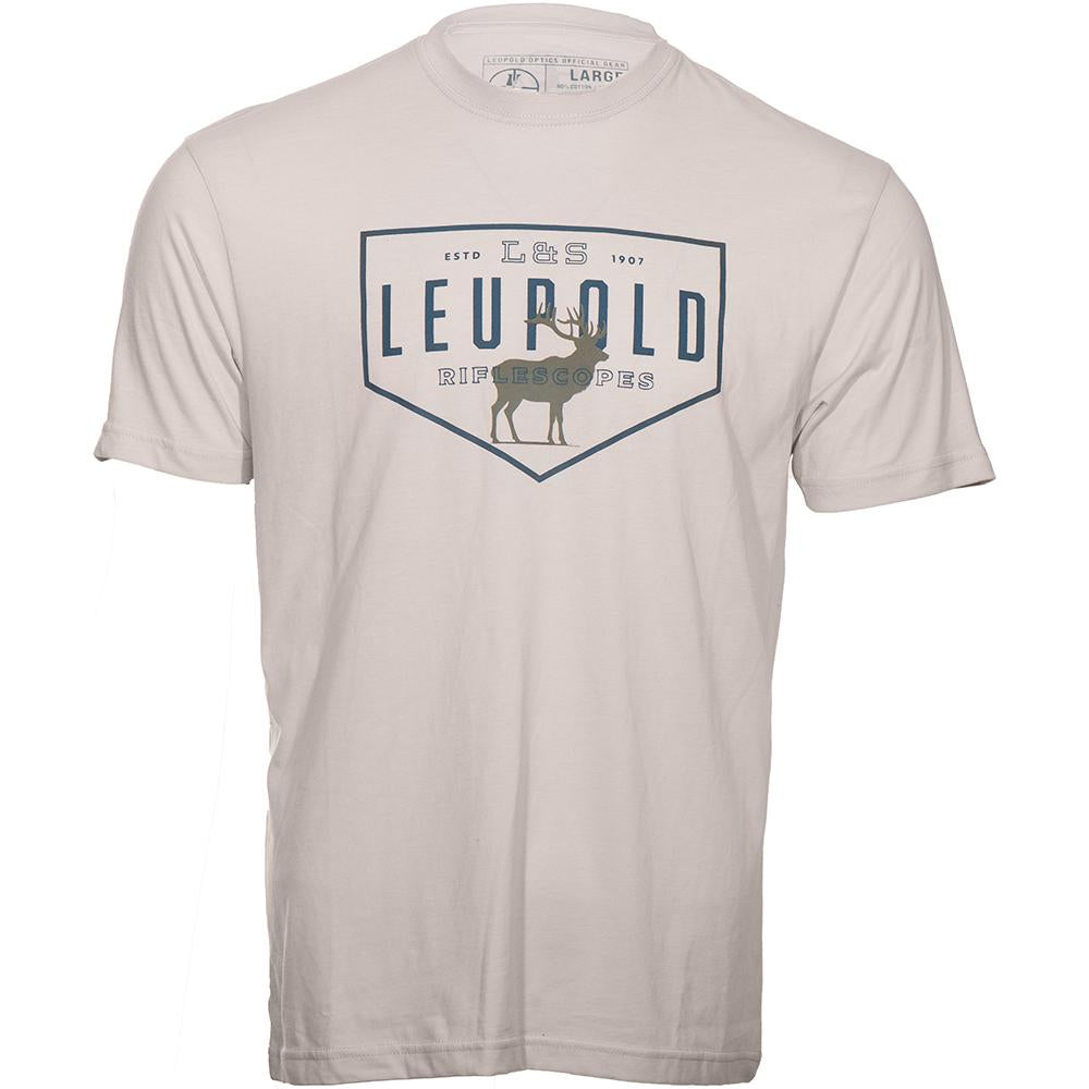 Leupold Short Sleeve Bull Elk Tee Sand Large