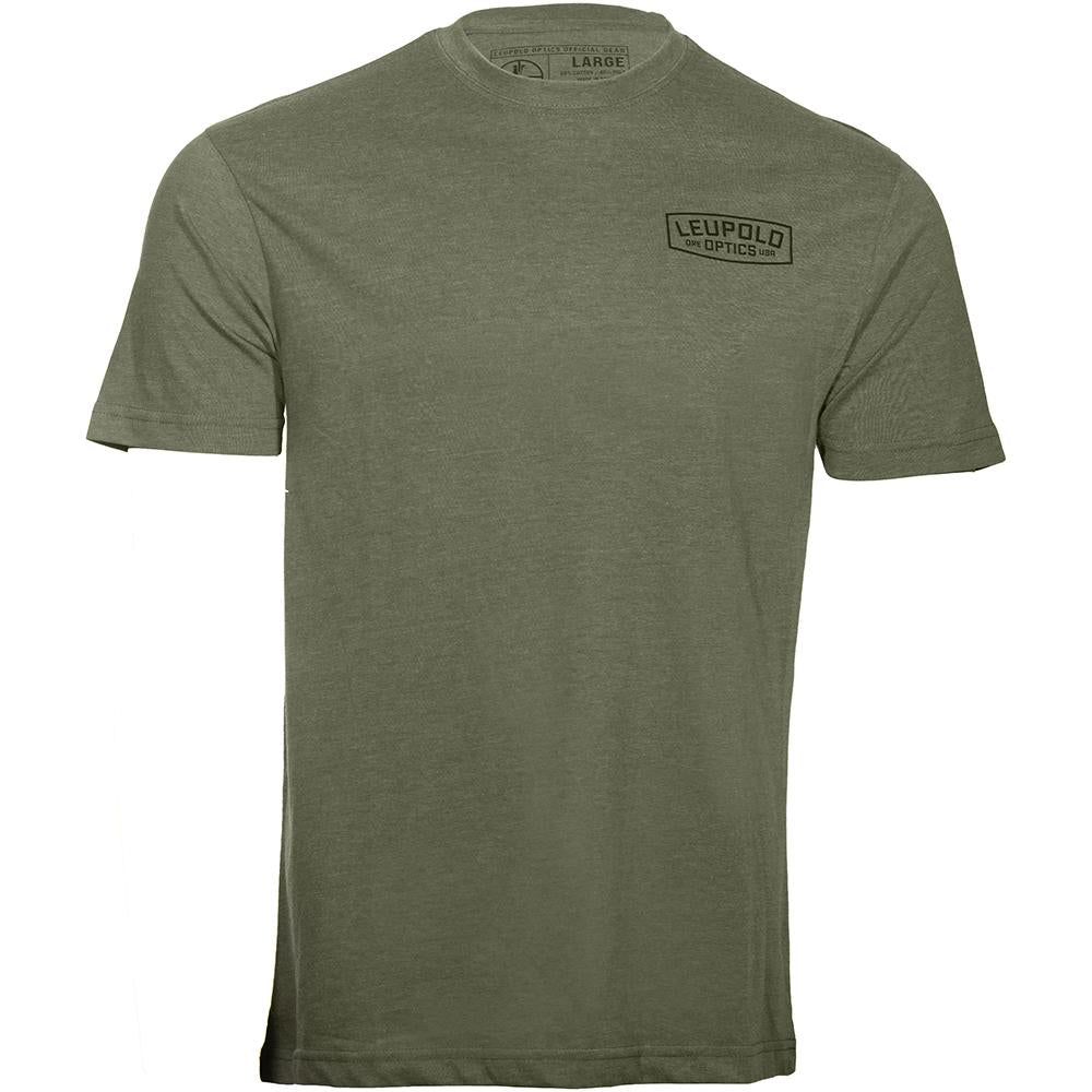 Leupold Badge Short Sleeve Blend Shirt Light Olive XXL