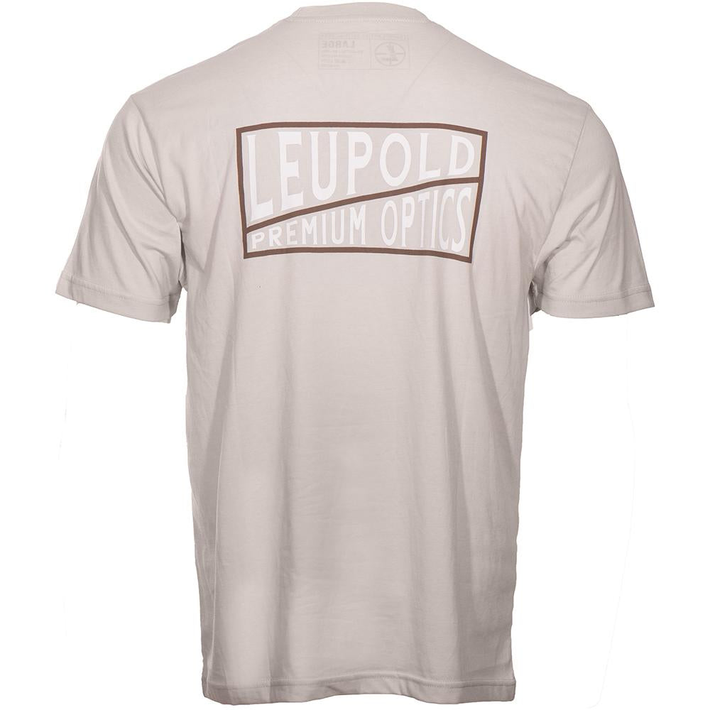 Leupold Premium Optics Short Sleeve Shirt Sand Color 2XL