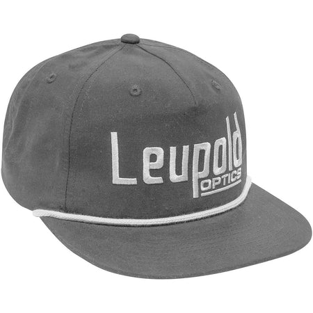 Leupold Grey Retro Roper Hat Mid-Profile Snapback